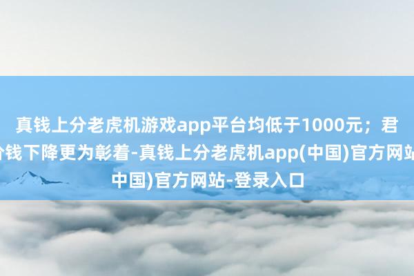 真钱上分老虎机游戏app平台均低于1000元；君品习酒的价钱下降更为彰着-真钱上分老虎机app(中国)官方网站-登录入口